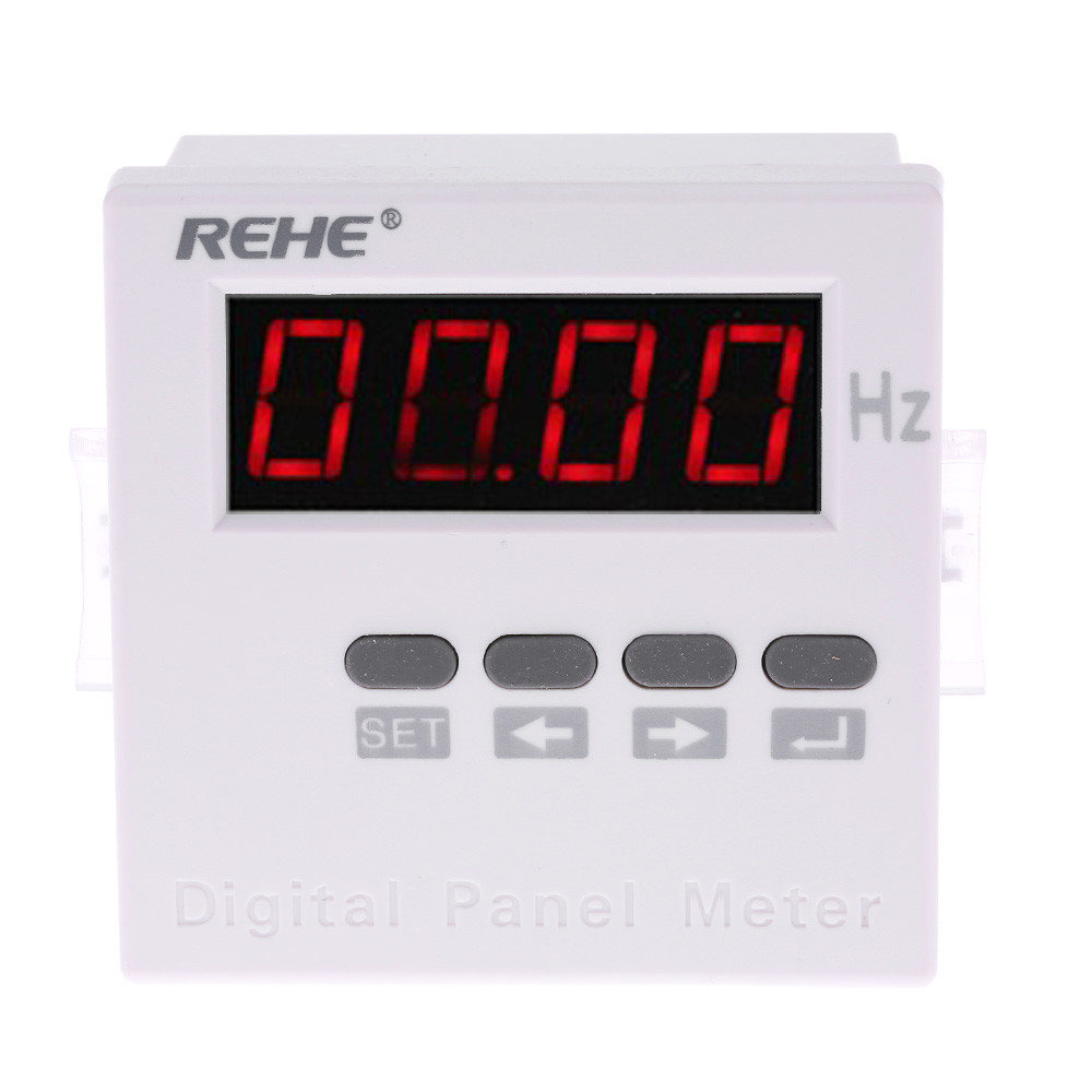 71x71mm High Accuracy frequency counter Digital Frequency Meter Single Phase cymometer AC DC80V 270V 50Hz digital frecuencimetro