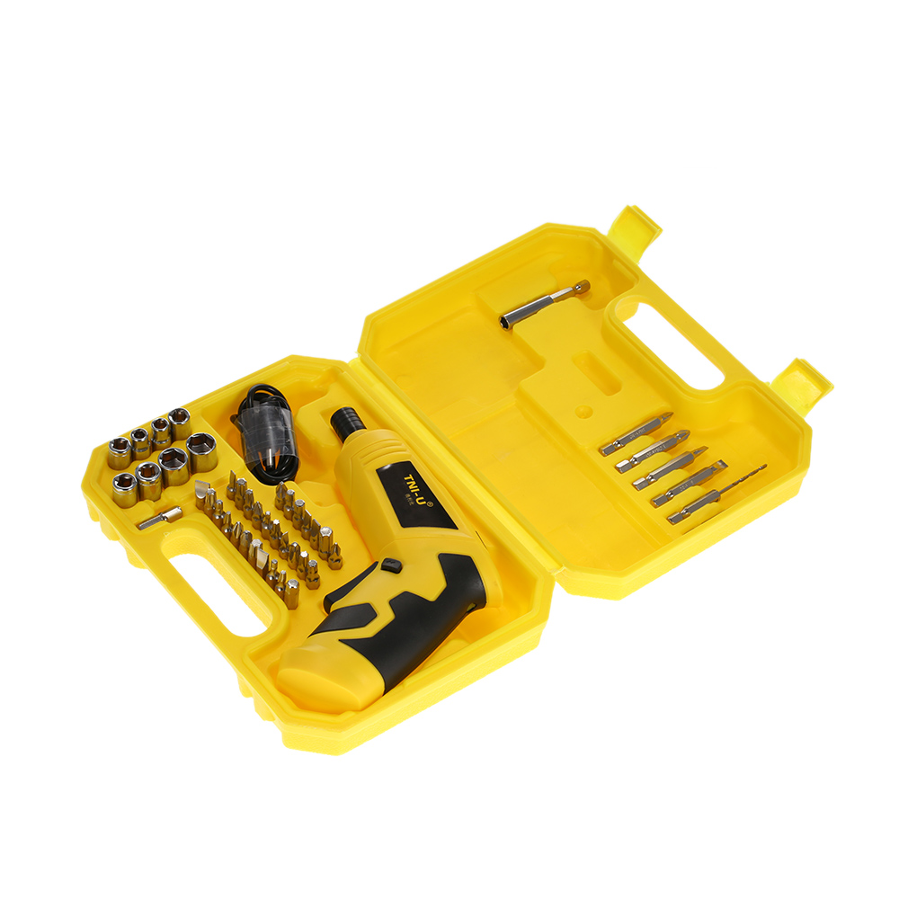 TNI U 46 in 1 4V battery screwdriver Rechargeable Cordless Electric Screwdriver Set Repair Tool Kit with Battery Indication