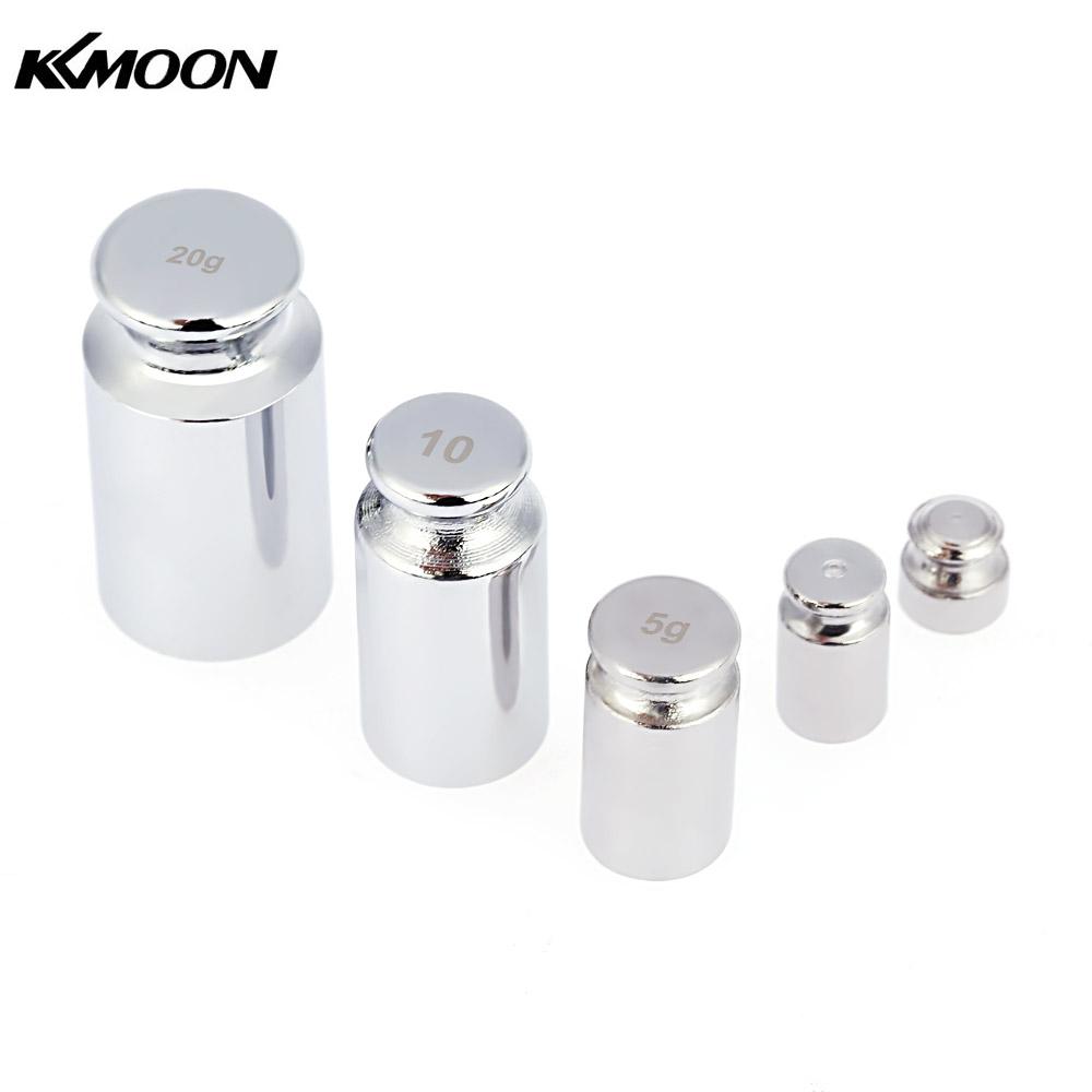 Mini Scale Weights Set for 1g 2g 5g 10g 20g Digital Scale balance Chrome Plating Calibration Gram Weights for electronic scales