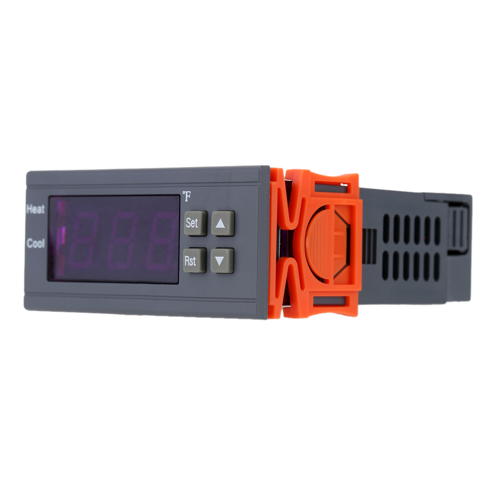10A AC110V Digital Temperature Controller Thermocouple 58~194 Fahrenheit with Sensor thermostat thermal regulator