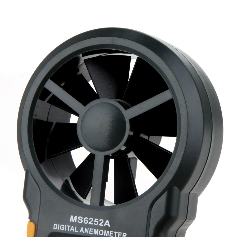 PEAKMETER MS6252A Digital Multimeter Multifunction Anemometer Air Volume Tachometer Wind Air Speed Tester