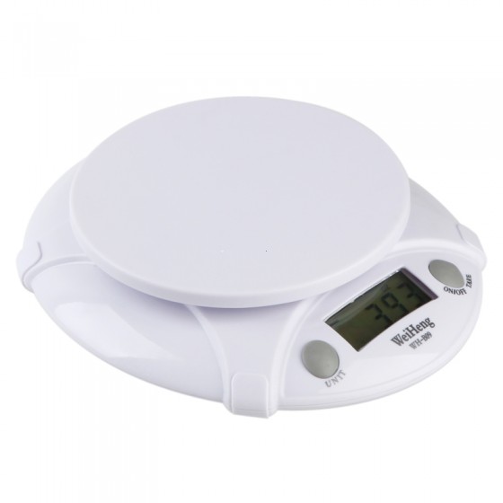 7KG x 1G Digital balance Kitchen Scale Electronic Weighing Scales Parcel Food Weight Balance for Kitchen with Bowl LCD Display