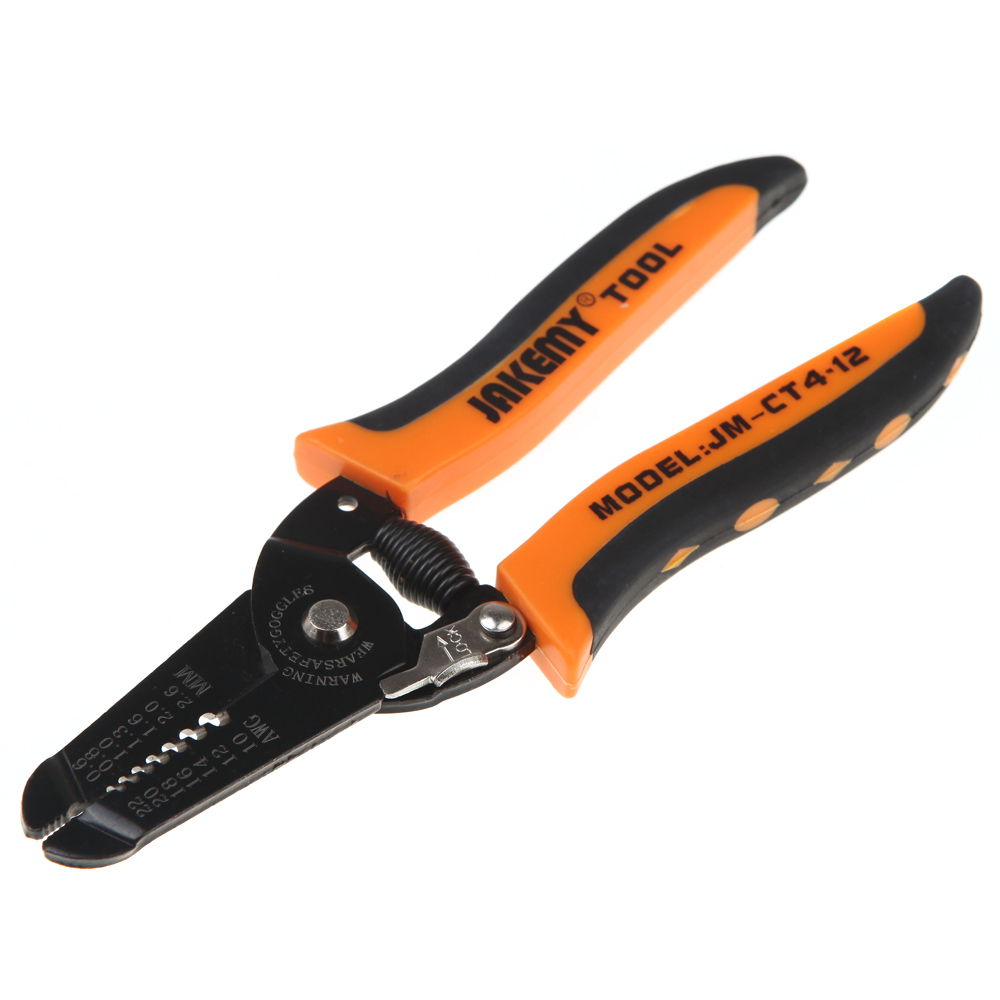 High Quality 2 in 1 Plier Practical Cable Wire Stripper Cutting Plier Multifunctional Hand Repair Tool JM CT4 12