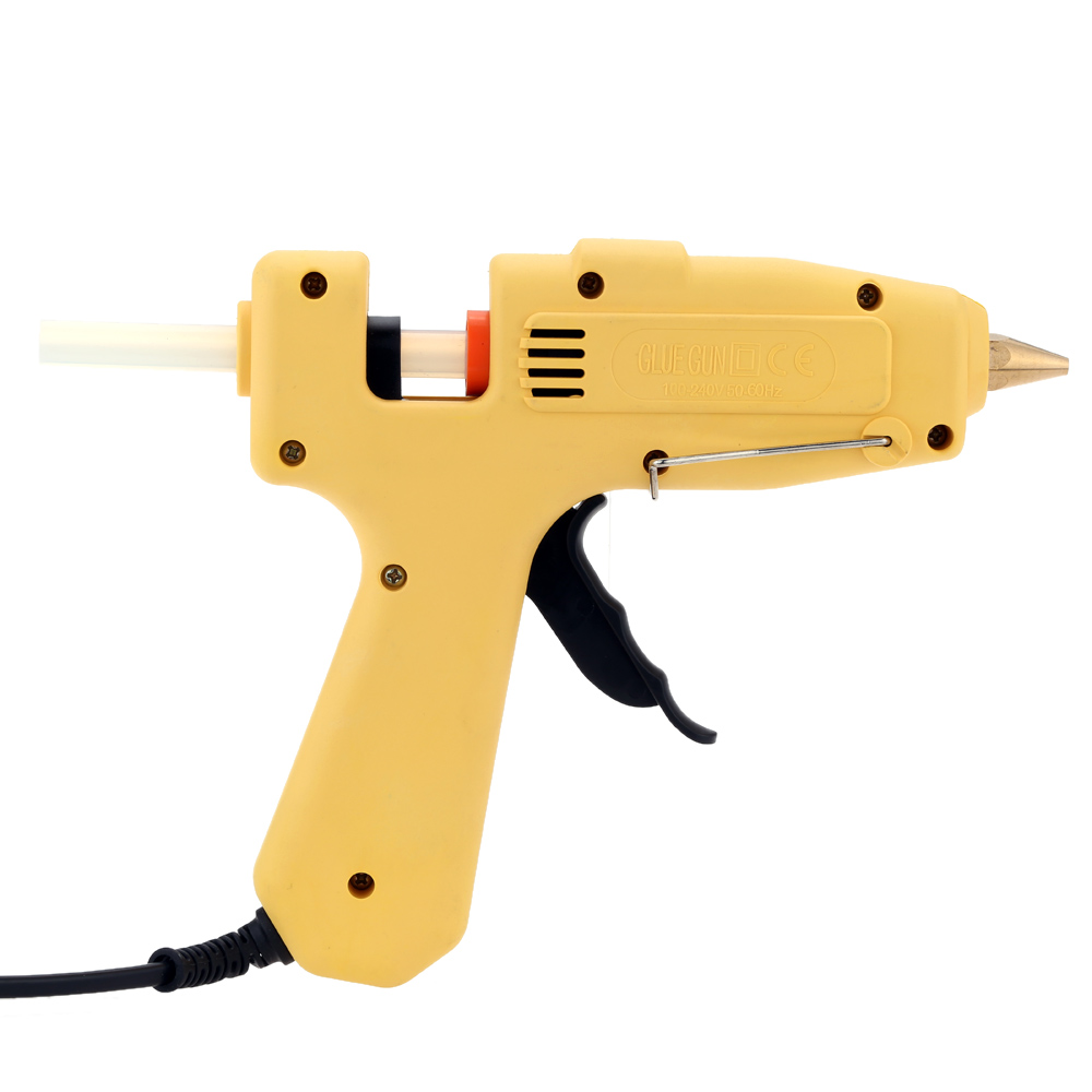 100 240V 60W 100W Professional Melt Glue Gun Practical Heating Craft Repair Tool Heating Power Tools with 20pcs Glue Sticks