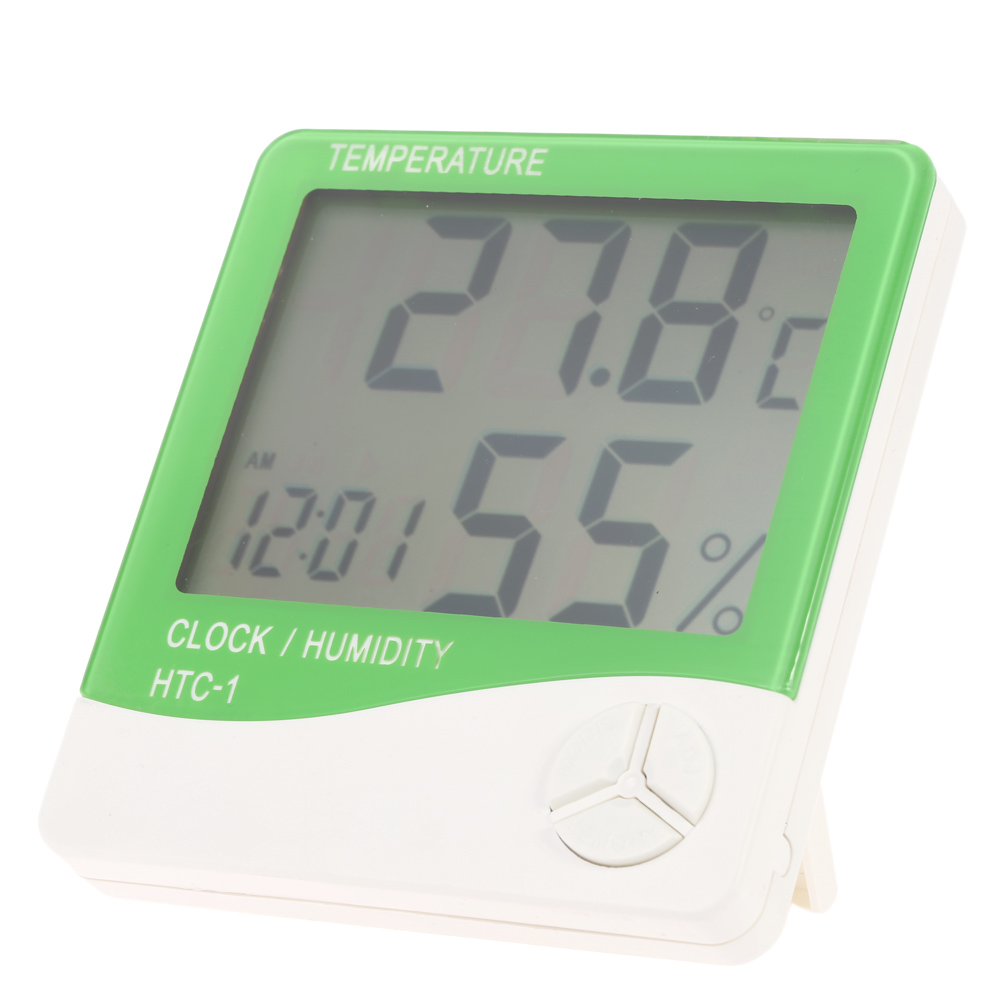 Portable Digital Thermometer hygrometer Multifunctional Temperature humidity Meter Diagnostic tool with Clock Calendar function