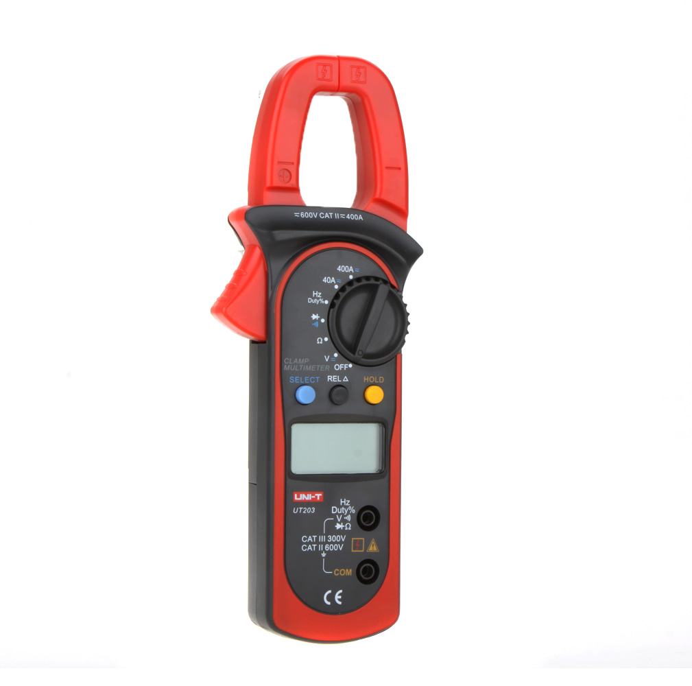 UNI T Mini Clamp Meter Multimeter 400A AC DC Auto Range Digital Current Tongs Diagnostic tool for w Voltage Resistance Frequency