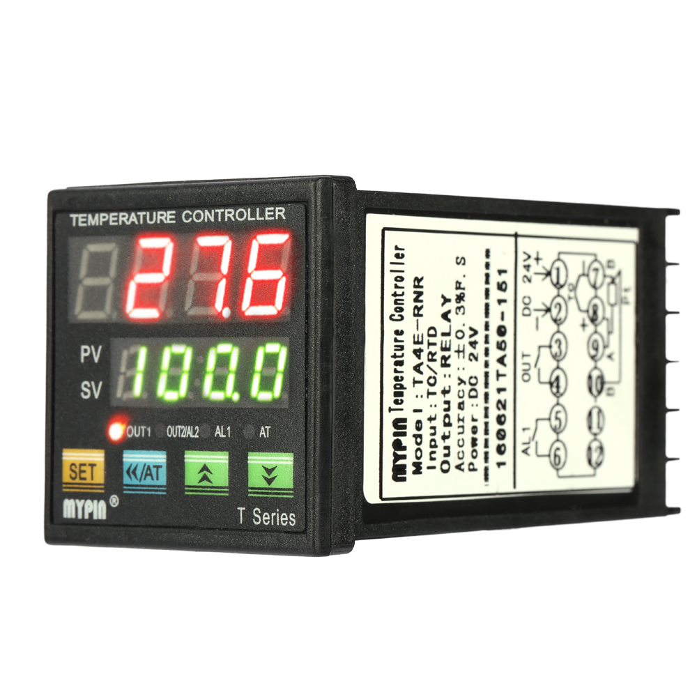 Digital LED PID Temperature Controller Thermometer Heating Cooling Control thermal regulator TC RTD Input RNR 1 Alarm Relay