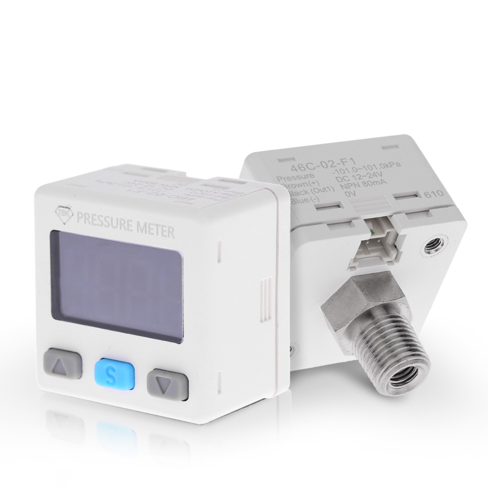  100.0~100.0kPa 12V~24V Mini Digital Vacuum Pressure Sensor Meter Tester pressure Gauge vacuum meter pressure diagnostic tool