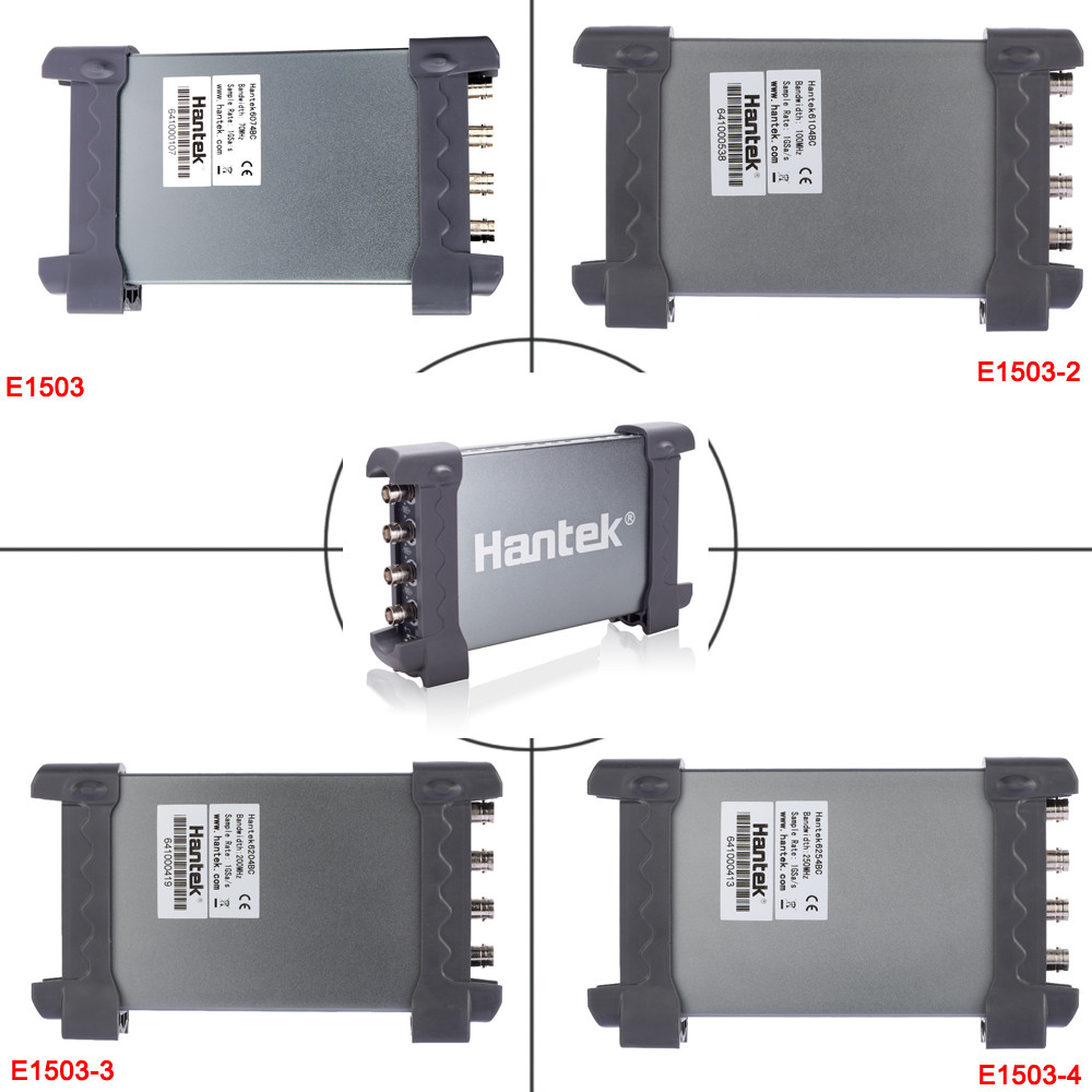 Hantek 6254BC Professional PC USB Digital Storage Virtual Oscilloscope 250MHz Oscilloscope 4 Independent Analog Channels 1GSa s