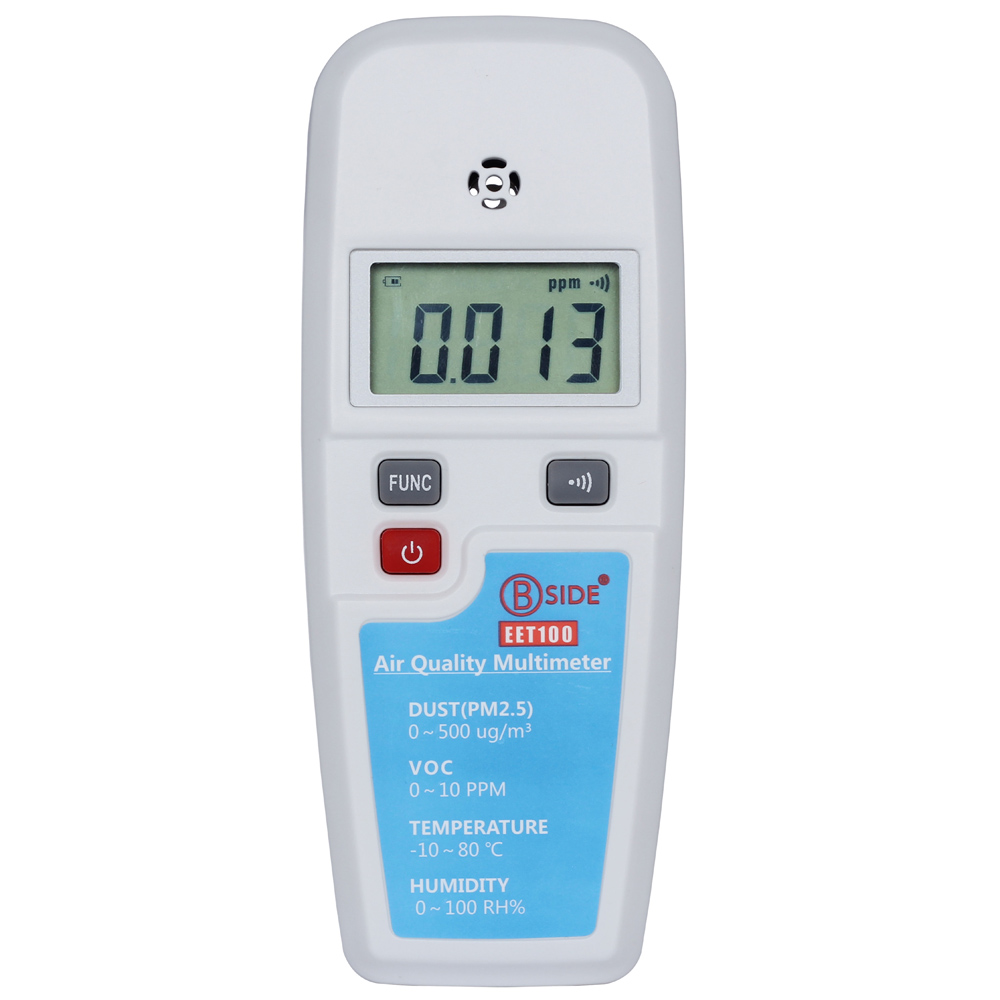 Multifunction Air Quality Multimeter Haze Dust(PM2.5) VOC Temperature Humidity Atmosphere Environment Detector Good Gas Analyzer