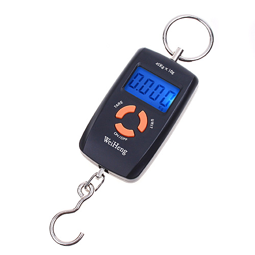 0 45Kg pocket Digital Scale Precision Balance electronic scales Fishing Hook Scale Hanging Luggage Weighing musculation pesas