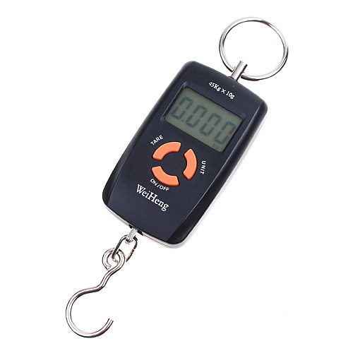 0 45Kg pocket Digital Scale Precision Balance electronic scales Fishing Hook Scale Hanging Luggage Weighing musculation pesas