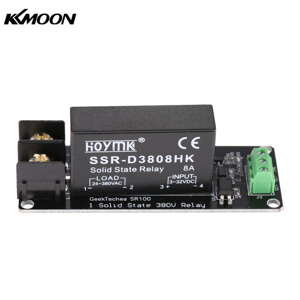 Relay Module Board 1 channel High Low Level Trigger 380V 8A Solid State Relay Module Board