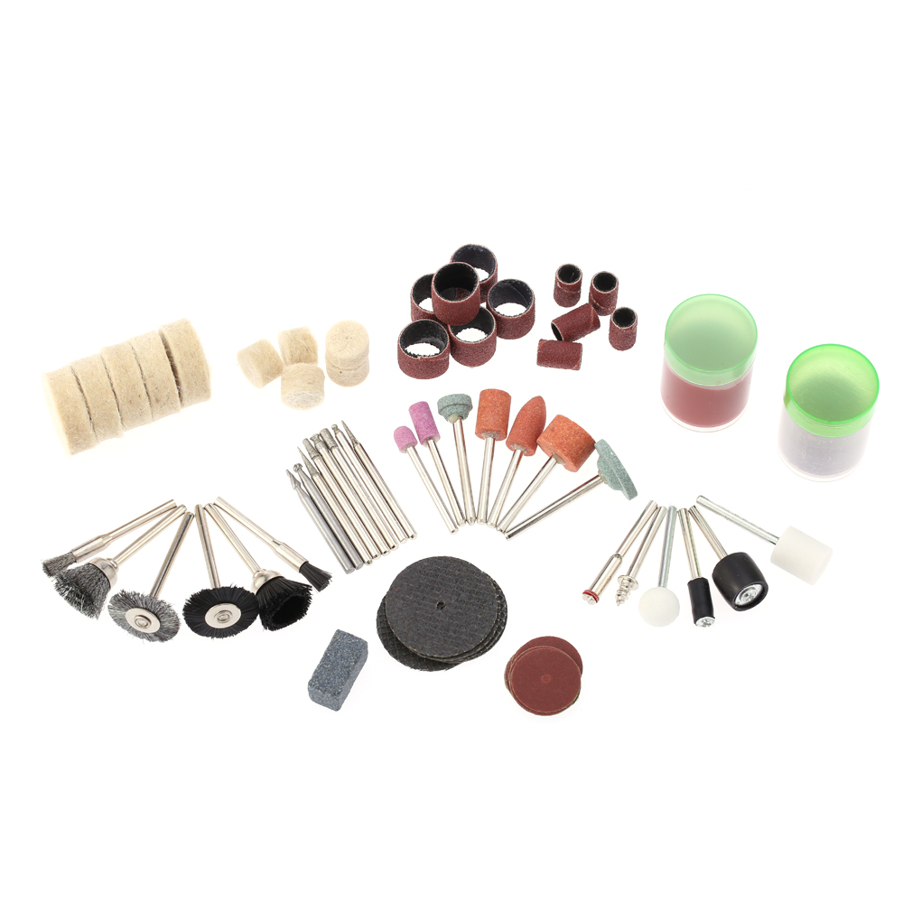 100pcs Electric Grinder dremel accessories Engraver Bistrique Kit Sanding Polishing Drilling Grinding Accessories herramientas