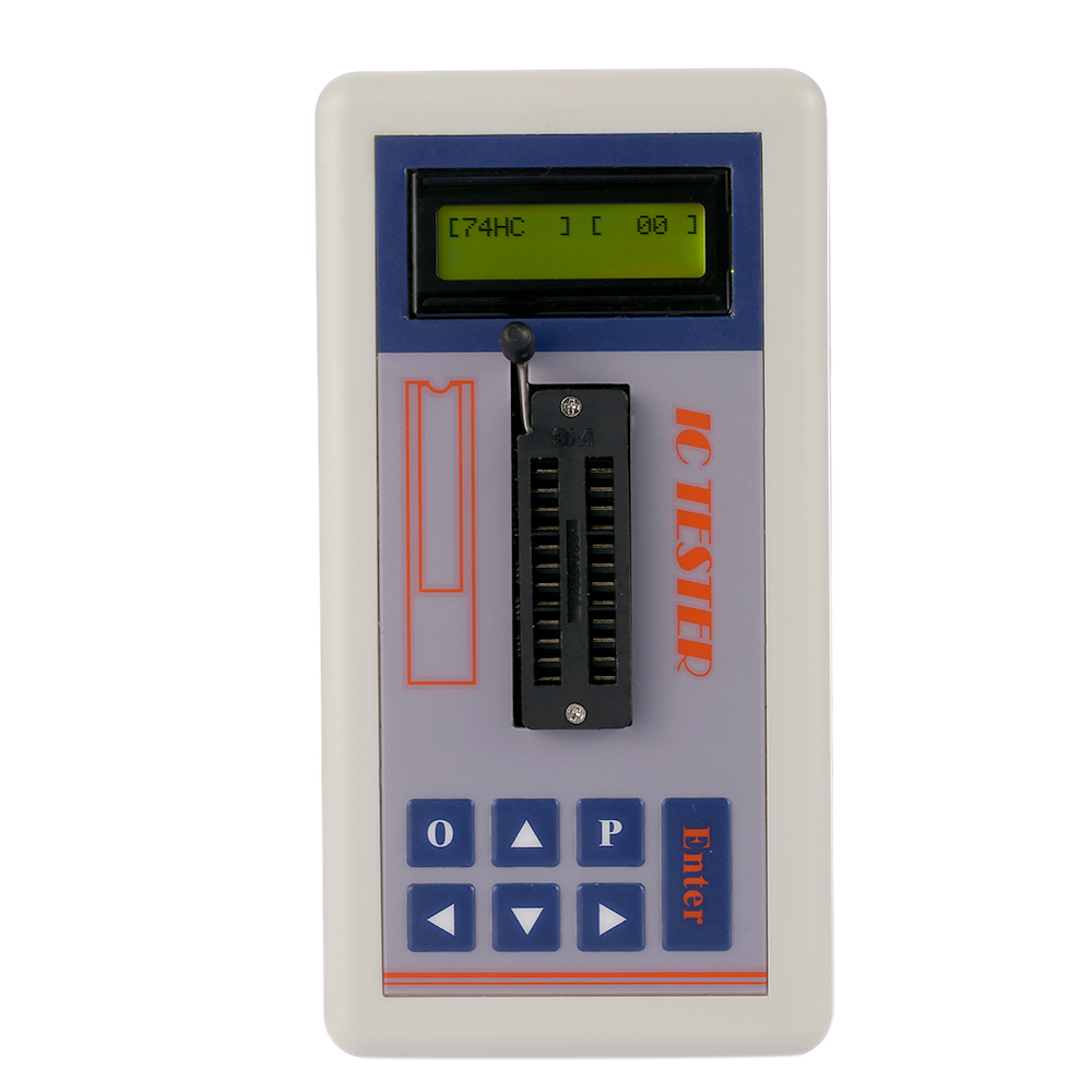 Multi use Transistor Tester Integrated Circuit IC Tester Meter Maintenance Tester MOS PNP NPN Detector 3.3V 5.0VAuto Search Mode