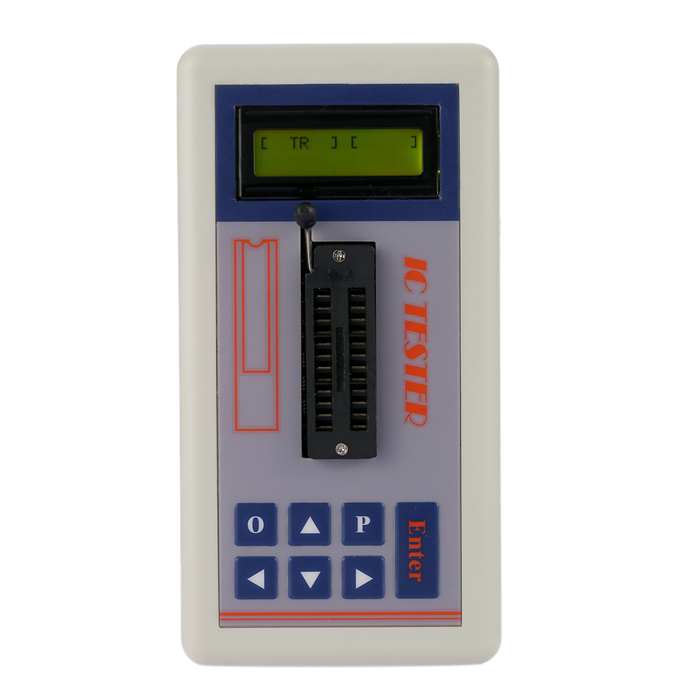 Multi use Transistor Tester Integrated Circuit IC Tester Meter Maintenance Tester MOS PNP NPN Detector 3.3V 5.0VAuto Search Mode