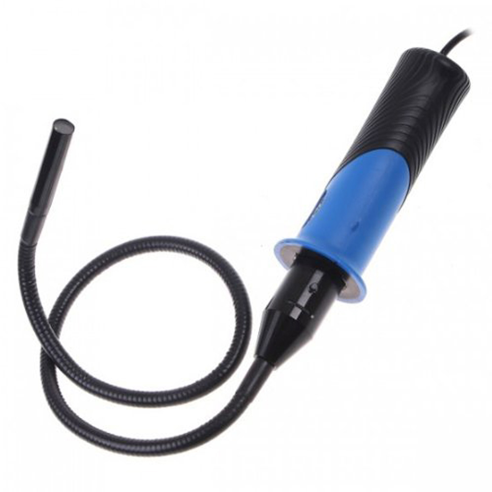 7mm Waterproof Flexible Magnifier USB Endoscope Waterproof Inspection Camera Borescope with Handle 6pcs LED