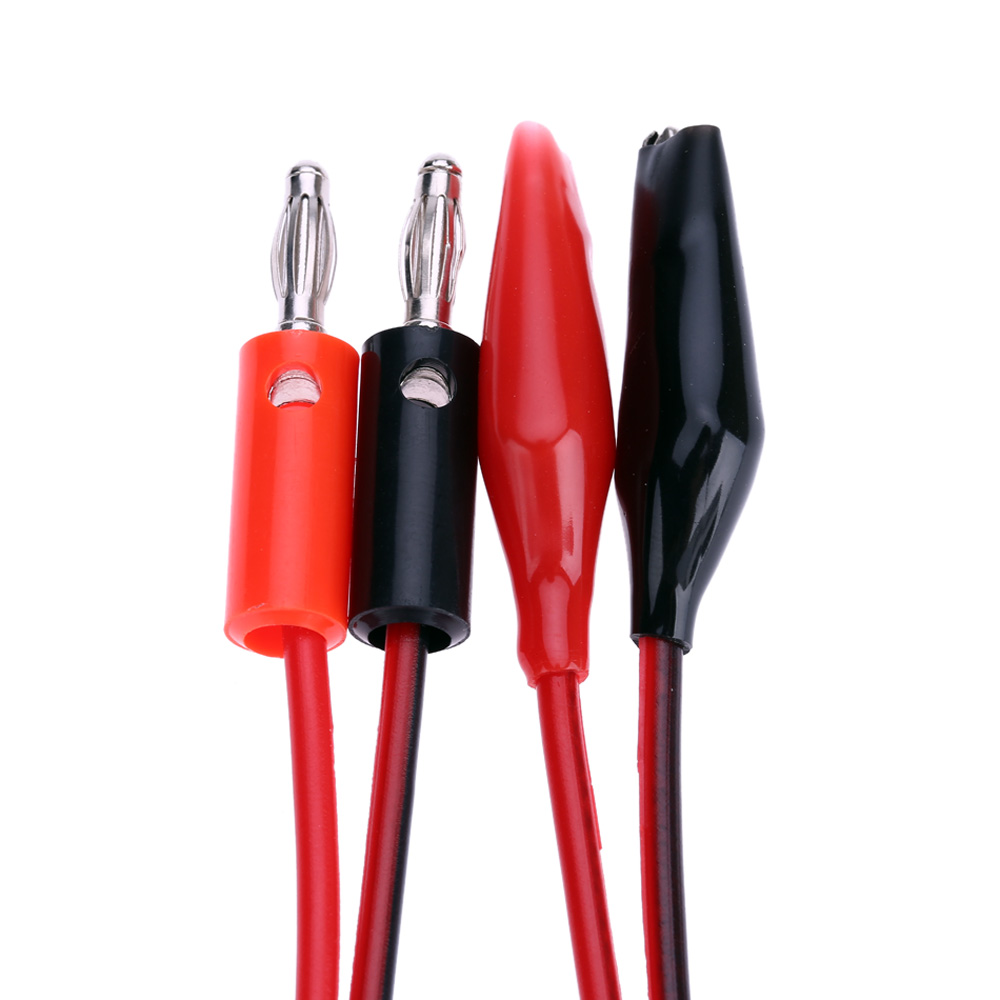 5A durable Power Supply Cable Connecting Line Quality Banana Plug to Alligator Clip suitable for DC regulated power supply