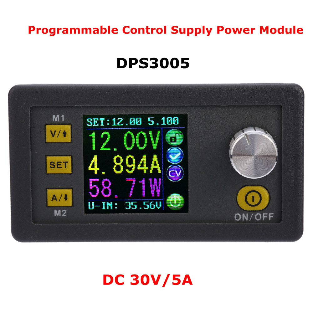 LCD Digital Constant Voltage Current Step down Power Supply Module Programmable Power Module DC 0 32.00V 0 5.000A