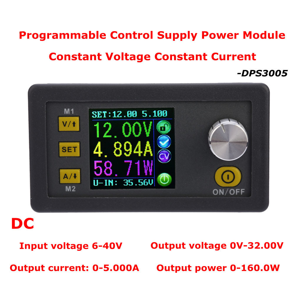 LCD Digital Programmable Step down Power Supply Module Constant Voltage Current Power Module DC 0 32.00V 0 3.000A
