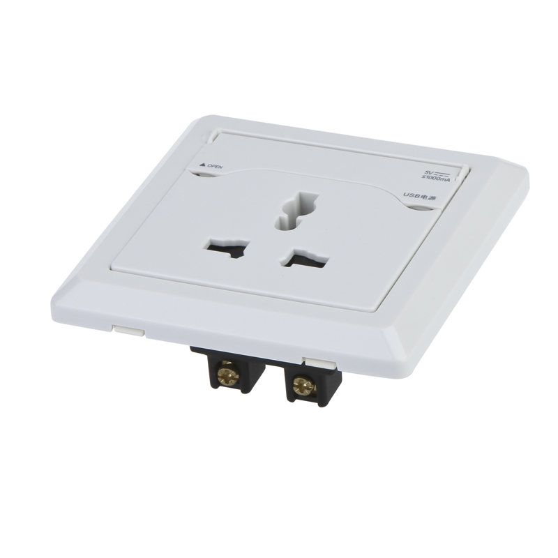 USB Charging Wall Socket Power Supply with USB Port Interface High Quality Power Socket