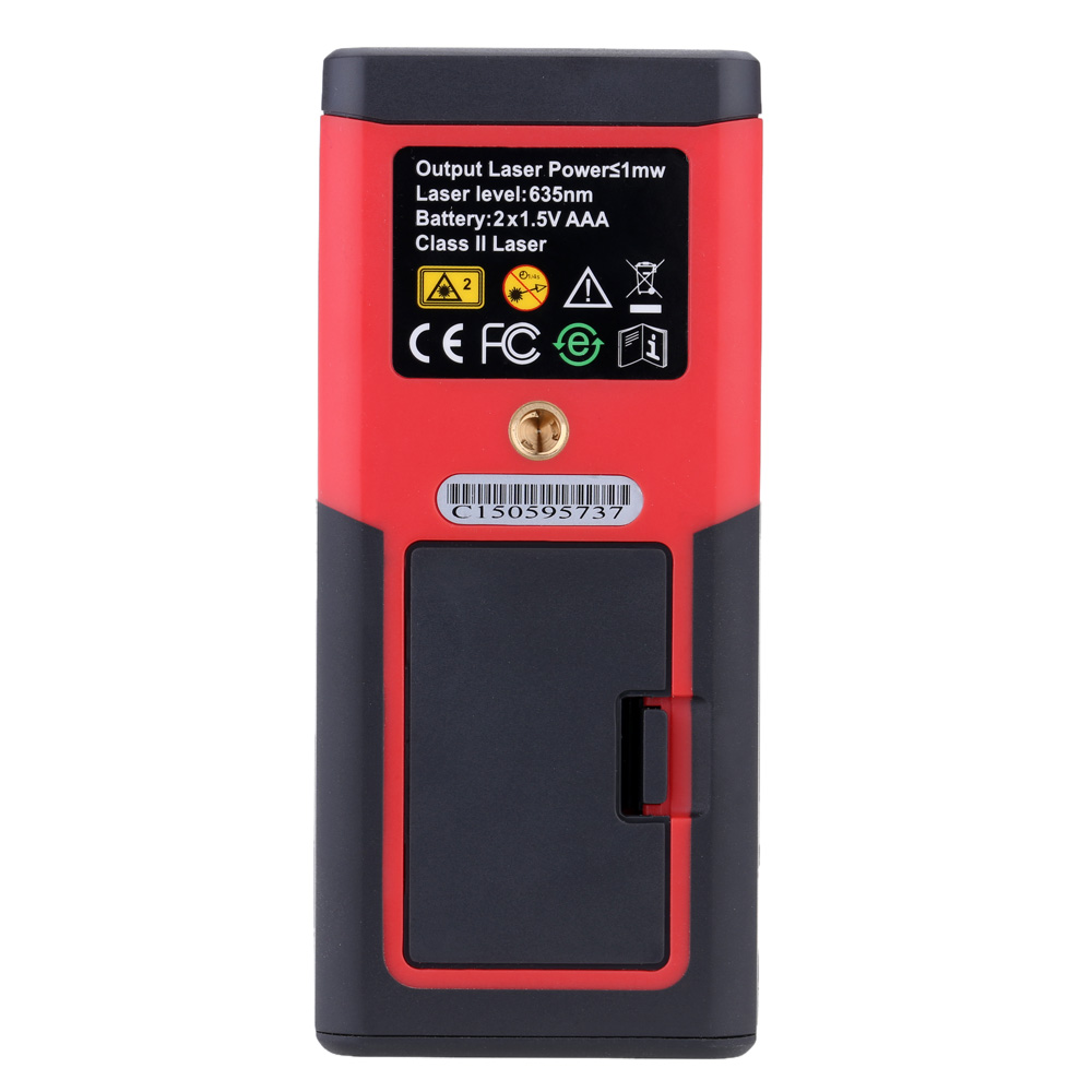 UNI T Handheld 100m Laser Distance Meter Range Finder Practical Laser Rangefinder DigitalDistance Area Volume Self calibration