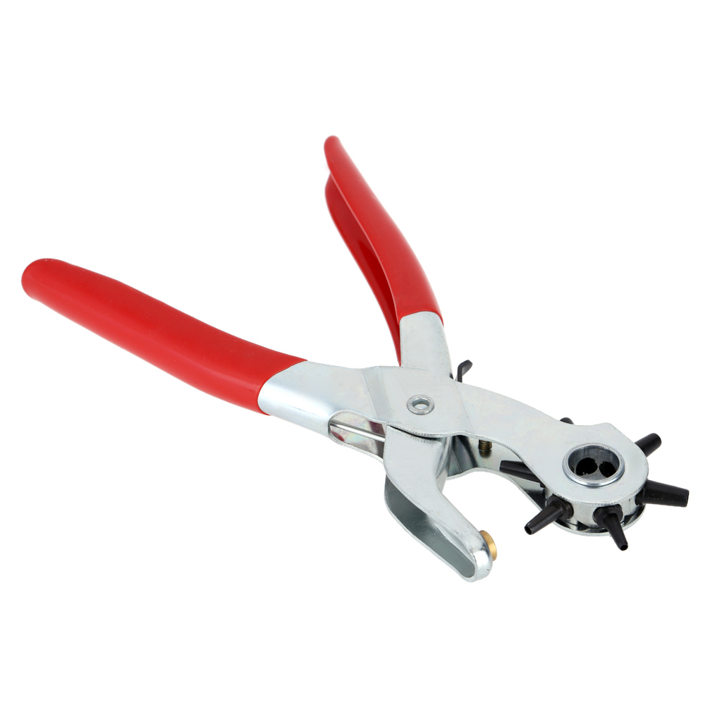 Hole Punching Machine Punch Plier Round Hole Perforator Tool Make Hole  Puncher for Straps Cards Watchband Leather Belt