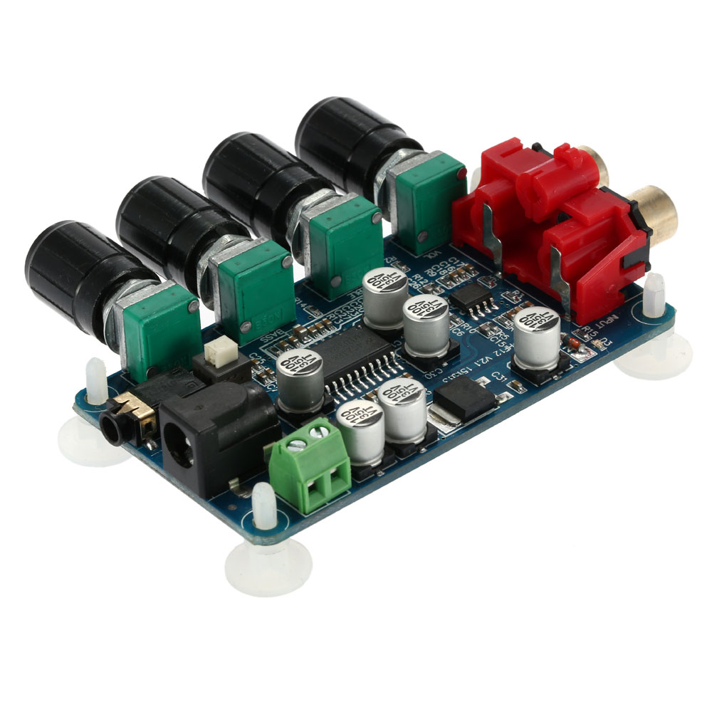 NE5532 Subwoofer Preamp Control Board With Passive Bass Adjustment And Treble Filter Circuit - 44