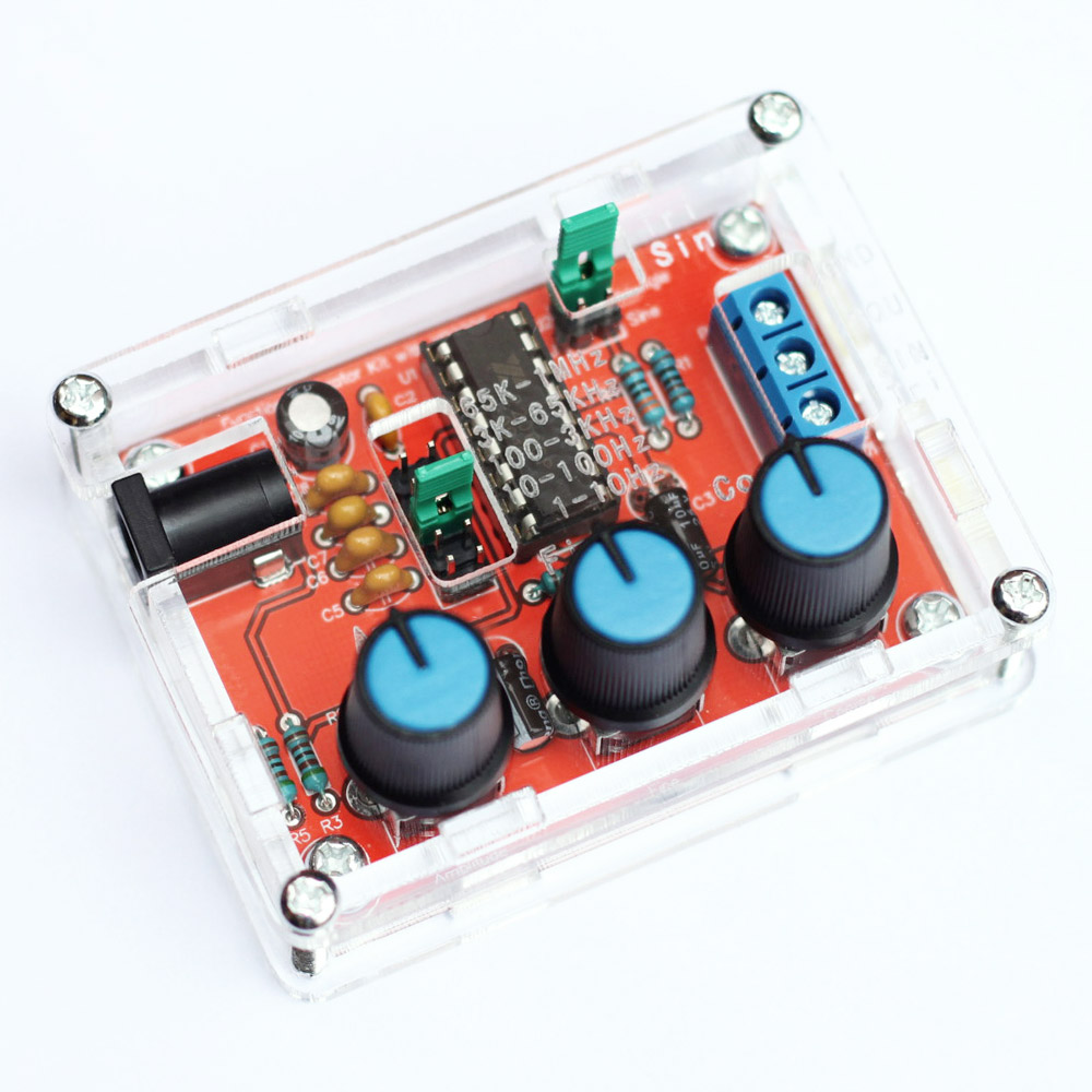 thumbnail image 2 of Triangle Generator Xr2206 XR2206 Function Signal Generator Kit - 1Hz-1MHz Frequency Module With Sine/Triangle/Square Output Sine Triangle Square Wave Generator Kit 2 of 14