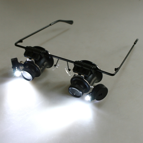 Schweizer Magnifying glass Tech-Line BINO LED headband magnifier w.o. lens