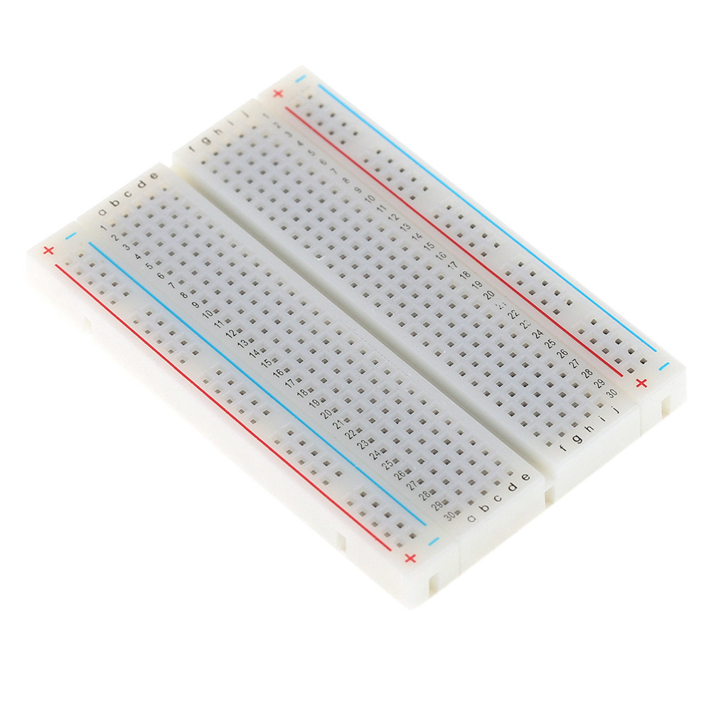 Quality Solderless Breadboard 400 Tie Point PCB BreadBoard for Arduino ...